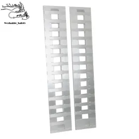 Ws2201570st Nurniacl 7ft 84 Inch X 15 1 Pair Aluminum 6000 Lbs Truck Car Auto Trailer Ramps Hook And Knife