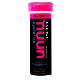 840336-01 Nuun Electrolytes With Caffeine Drink Mix - Wild Berry Box Of 8