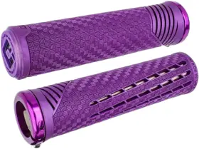 F35cfpw-p Odi Cf11 V2.1 Bmx Grips Cosmic Purple/pearl With Purple -