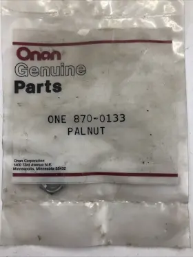 870-0133 Onan Pal Nut Genuine Oem Cummins New