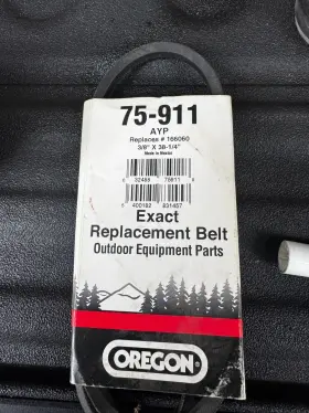 166060 Oregon 75-911 Belt Replaces