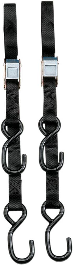 Parts Unlimited 3920-0077 Heavy Duty Ratcheting Tie-down - Black