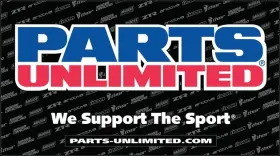 9904-1331 Parts Unlimited Branded Floor Mat 24 Inch X 40 Black