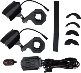 Pl80wrb Pathfinder Dual Switchback Led Lights Black Wireless Remote Pr