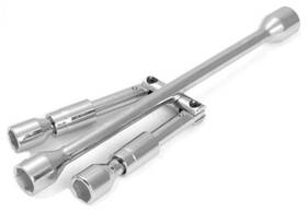 Performance Tool 039564100093 4-way Sae/metric Folding Lug Wrench Chrome