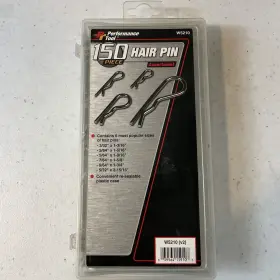 24020092 Performance Tool Hair Pin Assortment 150 Pc Part Number - W5210 Open Box