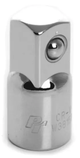 W38158 Performance Tool 3/8 Inch Female To 1/2 Male Socket Adapter Chrome