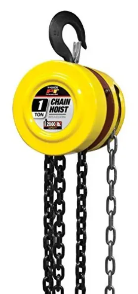 W4005db Performance Tool 1 Ton Chain Hoist