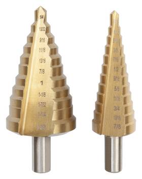 Performance Tool W9004 2 Piece Step Drill Set