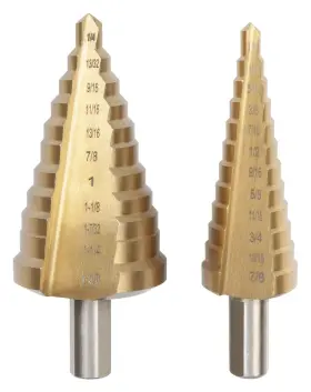 W9004 Performance Tool 2 Piece Step Drill Set