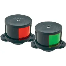 1601dp0blk Perko Sidelights 12v Base Down Pr/cd Black - Free Ship