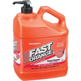 25218 Permatex Fast Orange Hand Cleaner - 1 Gallon Bottle With Pump