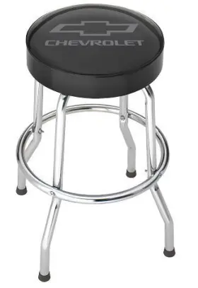 004790r01 Plasticolor Black Grey Garage Stool Fits For Chevrolet