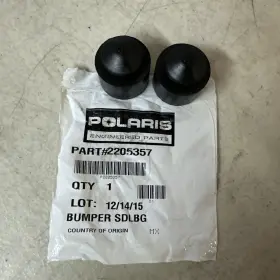 2205357 Polaris New Bumper Sdlbg 2pc Oem Pn
