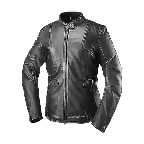 286127006 Polaris Victory Motorcycle Oem Womens Prominence Leather Jacket Black Large