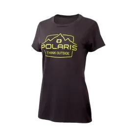 286262806 Polaris New Oem Womens Think Outside Logo Adventure Tee