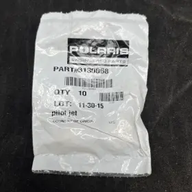 3130068 Polaris Cc 3.26 Qty 9 1995-05 Snowmobile Pilot Jets Oem Part #3130068