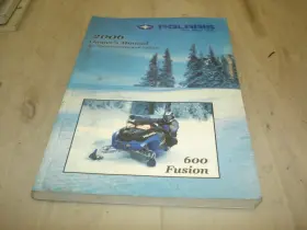 9920057 Polaris 2006 Oem Part 600 Fusion Owners Manual