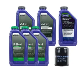 Fk1003828 Polaris Oil Change Service Kit 2013-2016 Rzr Xp 1000 900 And 4 Oem