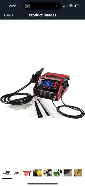 6180-120v Polyvance Mini-fuzer Welding Kit 120v