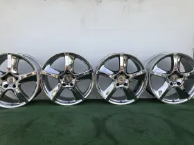 7l5601025f Porsche Cayenne Turbo S Techno 20 Inch Genuine Factory Oem Chrome Wheels Rims Set