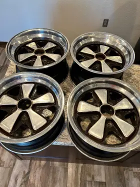 911361020 Porsche 911 Fuchs Wheels 15x7 And 15x8 Great Condition Unrestored