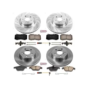 Koe6641 Power Stop F&r 13-14 Mercedes-benz E350 Coupe 2010 S