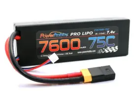 Phb2s760075cxt60apt Powerhobby New 7600 Mah 2s 75c Lipo Battery Xt60