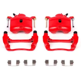 Powerstop 792088839596 Power Stop 13-15 Acura Ilx Front Red Calipers With Brackets - Pair