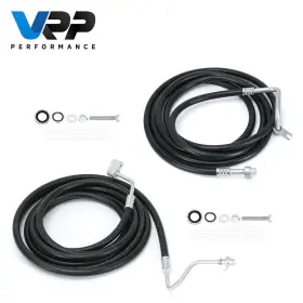 Su3346 Pqy Ofk24 Rear Ac Line Set For Cadillac Escalade Esv Aux Hose Kit 2007-2014