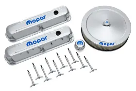 Proform 037995710720 440 900 Engine Dress Up Kit Chro Me W Blue Fits For Mopar