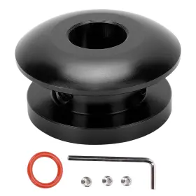 Qiilu86gr0p4g2a923-12 Qiilu Universal Shift Knob Stopper - Wrench Boot Retainer Default B Black