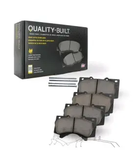 1003-2476m Quality-built Black Series Semi-metallic Front Brake Pads Compatible
