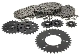 520-84l Race-driven A-31446 1994 Polaris 400 400l 4x4 Chain And Sprocket Set 520-64l 520-70l