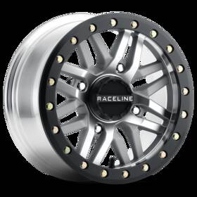 Raceline A91ma-57056 10 A91ma-57056 10 Ryno Bdlk Wheel 15x7 4/156 5 2 10mm Blk/as Cast