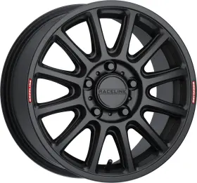 A14vb-57012 Raceline Wheels 56 Wheel - Alpha Front/rear Black 15x7