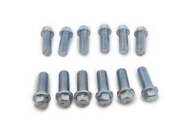 Racing Power Co-packaged R0938 Co-packaged Header Bolt Kit 3/8-16 In Thread Zinc Plated Set Of