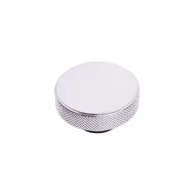 R5011 Racing Power Co-packaged Chrome Aluminum Radiator Cap Plain