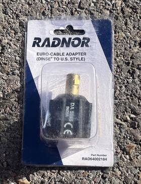 Radnor Da5095 600amp Adaptor Copper Alloy Cable Connector