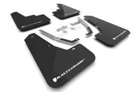 Mf106-ur-blk-wh Rally Armor Mud Flaps Fits 2024 Subaru Crosstrek