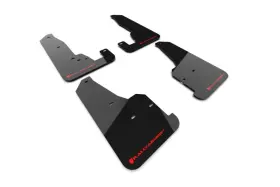 Mf134-ur-blk-rd Rally Armor Ur Mud Flaps For Jeep Grand Cherokee Srt Trackhawk Black With Red