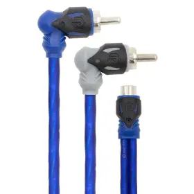 R4y1f2m Raptor R4y1 Mid Series 1f/2m Dual Twist Rca Y-adapters