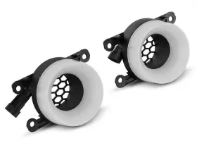 398032 Raxiom For 15-17 Ford Mustang Led Halo Fog Lights W/ Factory