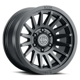Recon 840103422275 Icon Slx 17x8.5 6x135 6mm Offset 5in Bs 87.1mm Bore Satin Black Wheel