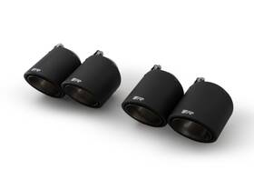Remus 0446-70csr Fits Carbon 102mm Short Style Angled With Titanium Internals Tail Pipe Set