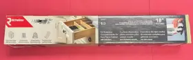 T815457 Richelieu 18 Soft Close Undermount Drawer Slide