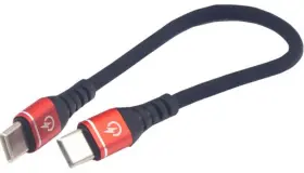 Rpusbcusbc75 Ridepower Heavy Duty Usb-c Charging Cable 7.5 Inch