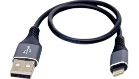 Rpusblht12 Ridepower Usb/lightning Charging Cable 12 Inch