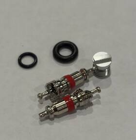 Rockshox 11.4308.327.002 Schrader Valve Core Pair Replacement Kit Air Valves