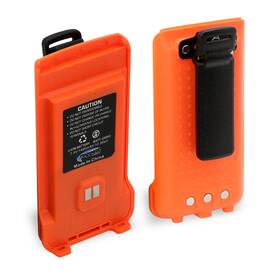 Rugged Radios Bat-gmr2-orn For Gmr2 Replacement Battery With 12v Charge Port And Belt Clip